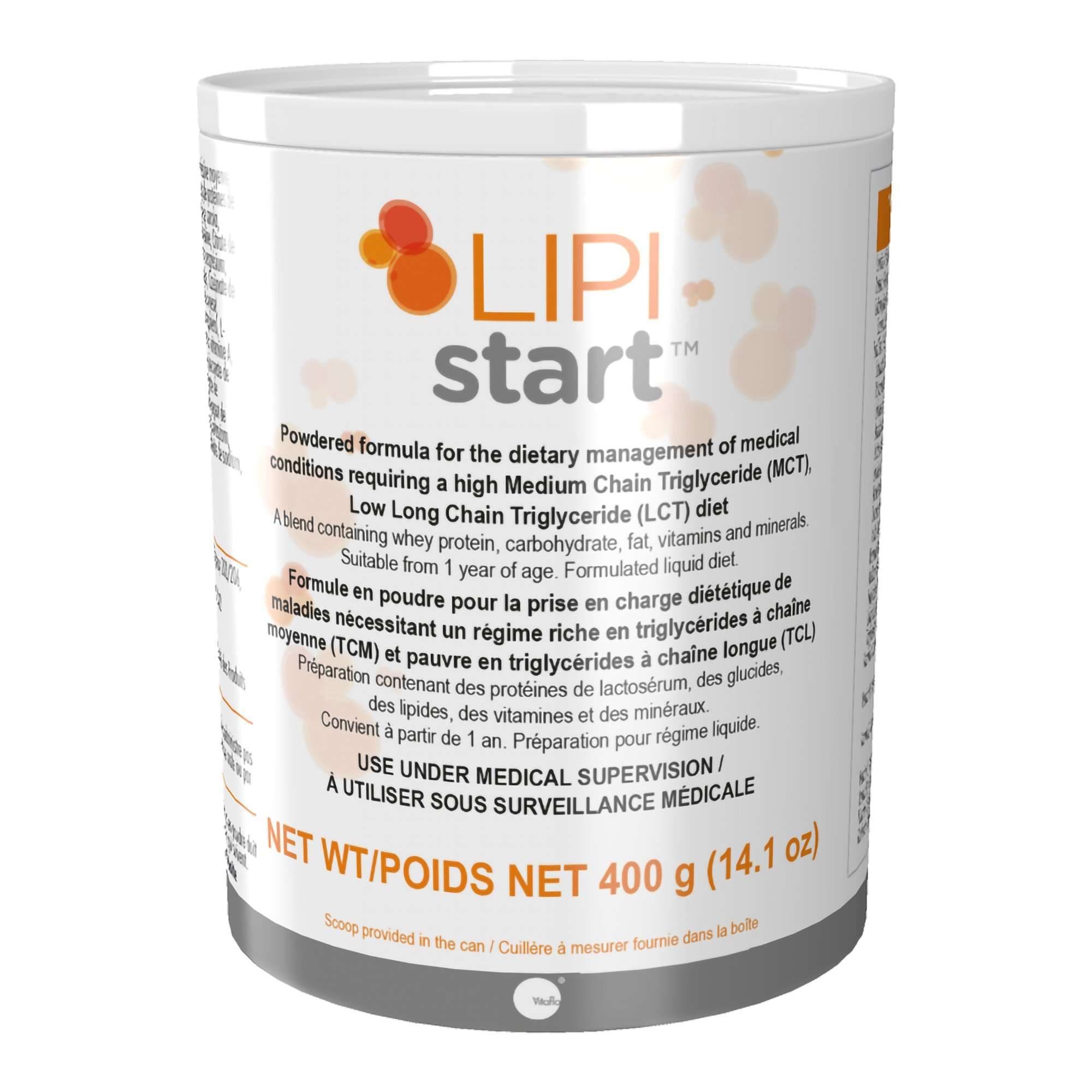 Lipistart Oral Supplement, Unflavored, 400 Gram - Case of 6 - Image 1