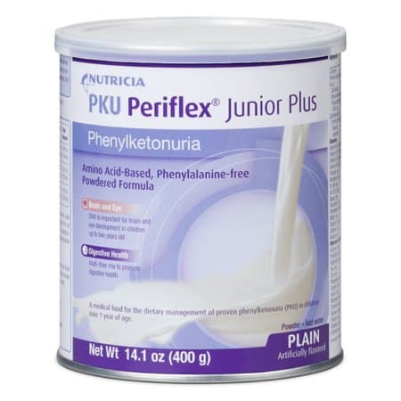 PKU Periflex Junior Plus PKU Oral Supplement, Plain, 14.1 oz - Each - Image 1