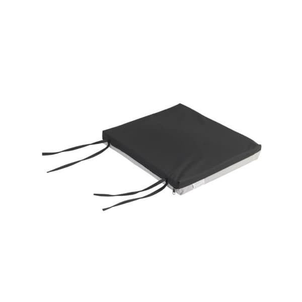 Gel-U-Seat Lite Gel Seat Cushion, Black, 20 W X 16 D X 2 H Inch - Image 1
