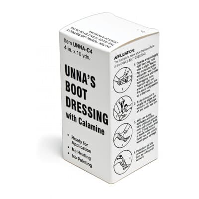 Grafco Unna's Boot Dressing, 3 Inch x 10 Yard, with Calamine - Box of 12 - Image 1