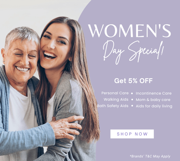 Get 5% OFF Women's Day Special