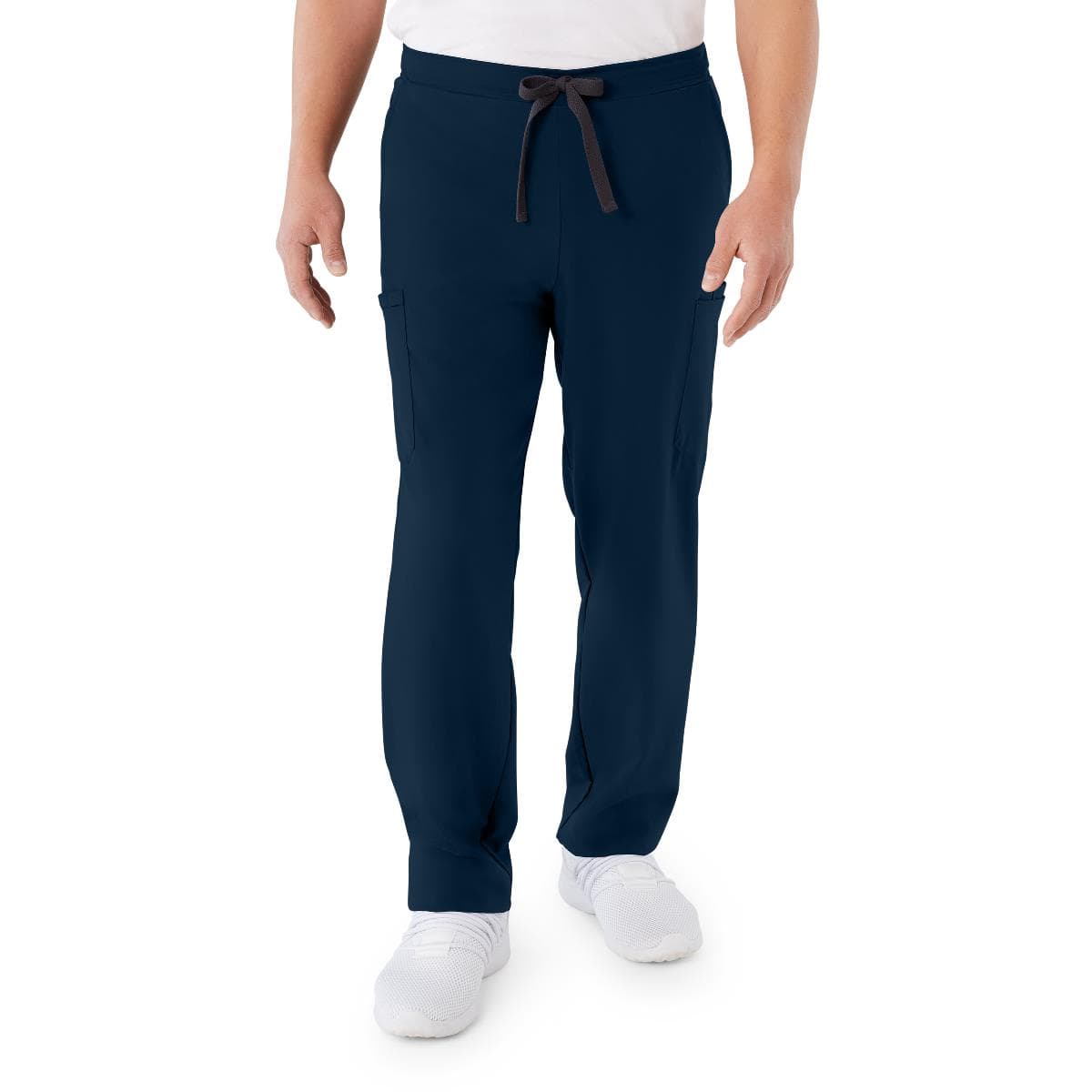 Medline Clinton AVE Scrub Pants with 6 Pockets, Navy, 3XLarge, Regular - Image 1