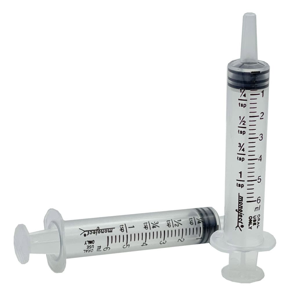 Monoject Oral Medication Syringe, 6 ml - Case of 500 - Image 1