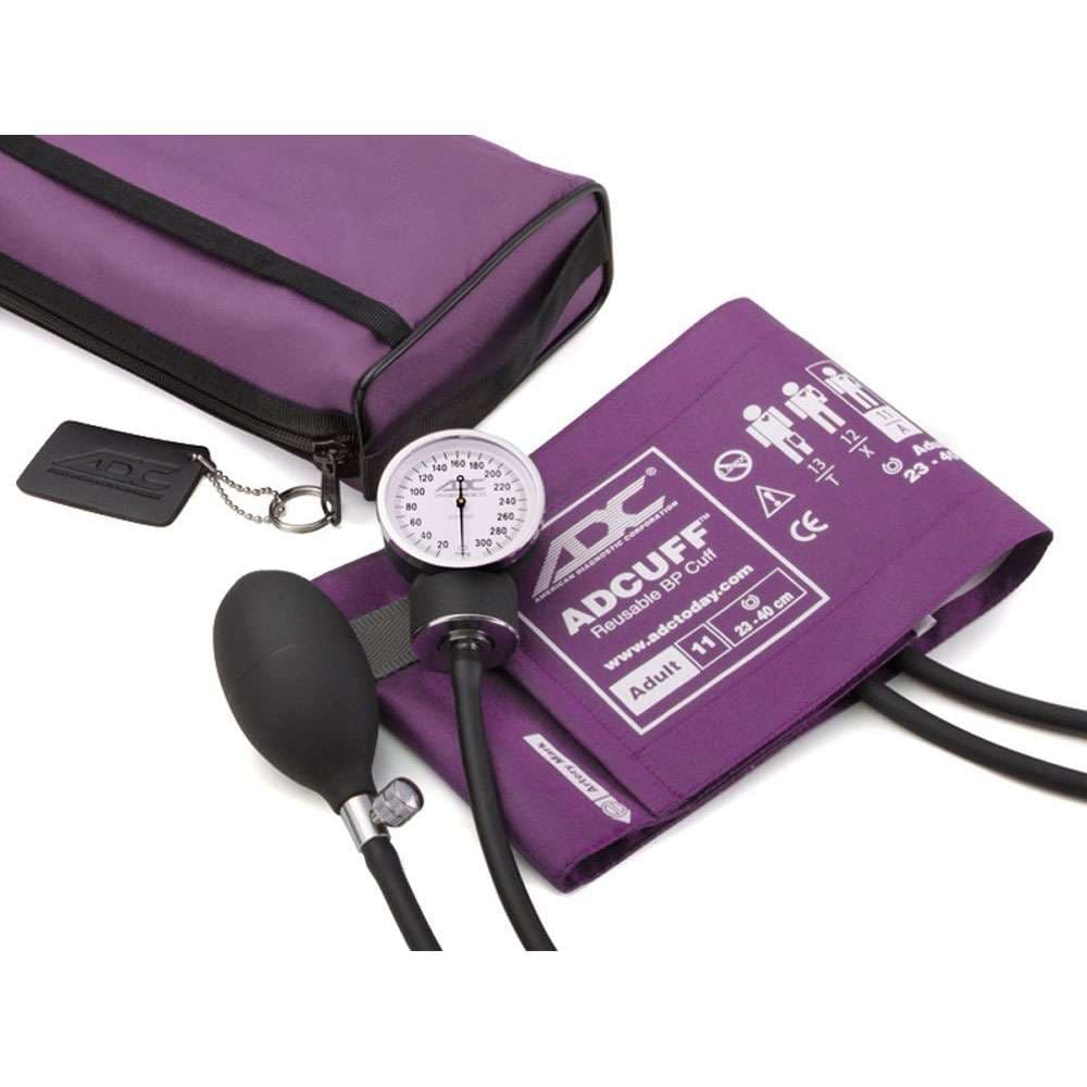 ADC Prosphyg 768 Pocket Aneroid Sphyg, Purple, Adult-Each - Image 1