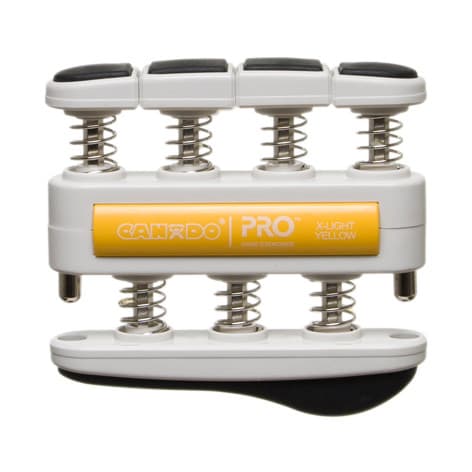 Cando Pro Hand Exerciser, Yellow, Extra Light - Image 1