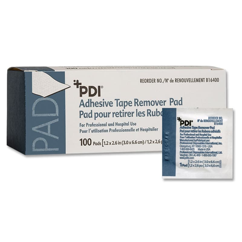 PDI Non-woven Adhesive Tape Remover Pad - Case of 1000 - Image 1