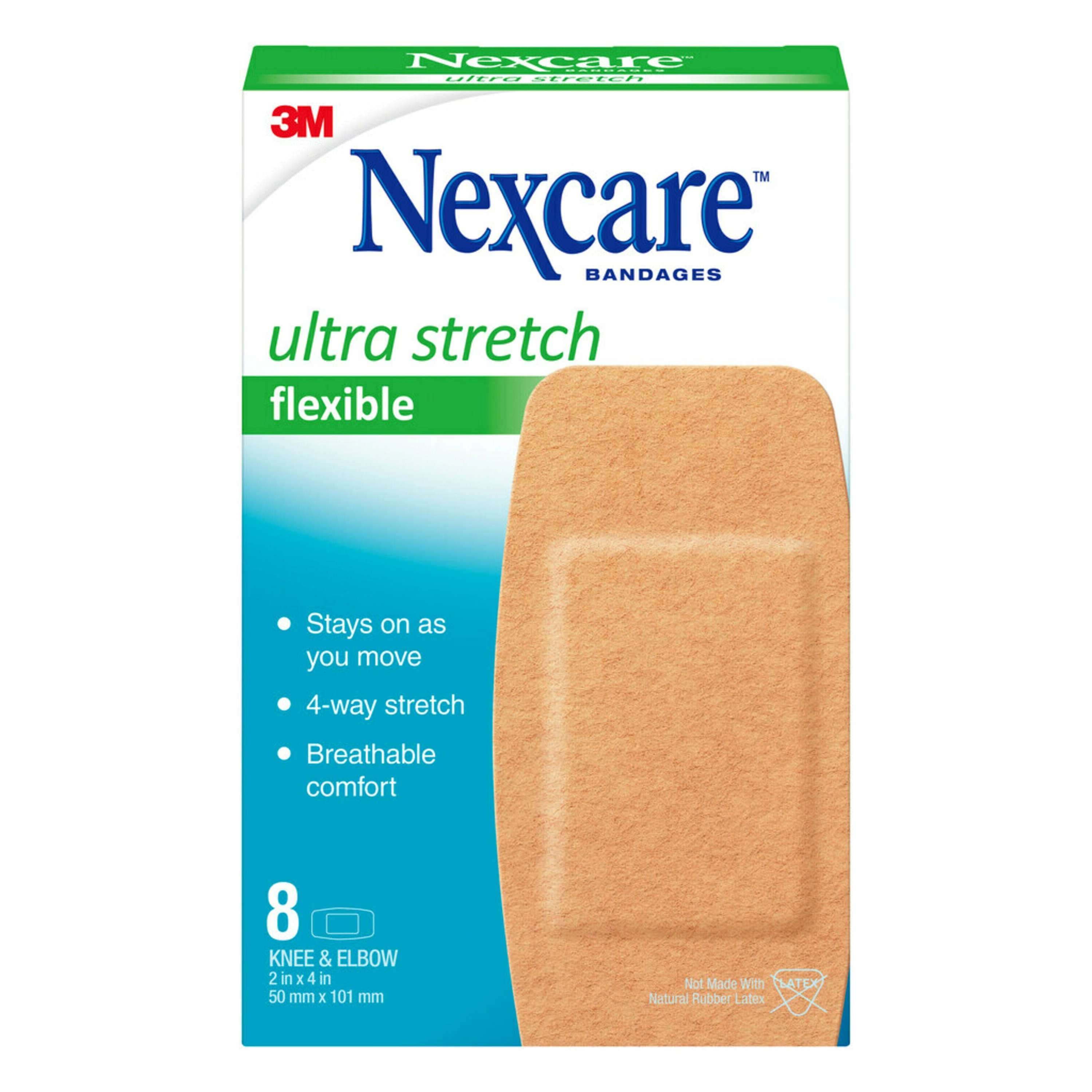 3M Nexcare Soft 'n Flex Bandage, 2 x 4 Inch - Case of 192 - Image 1