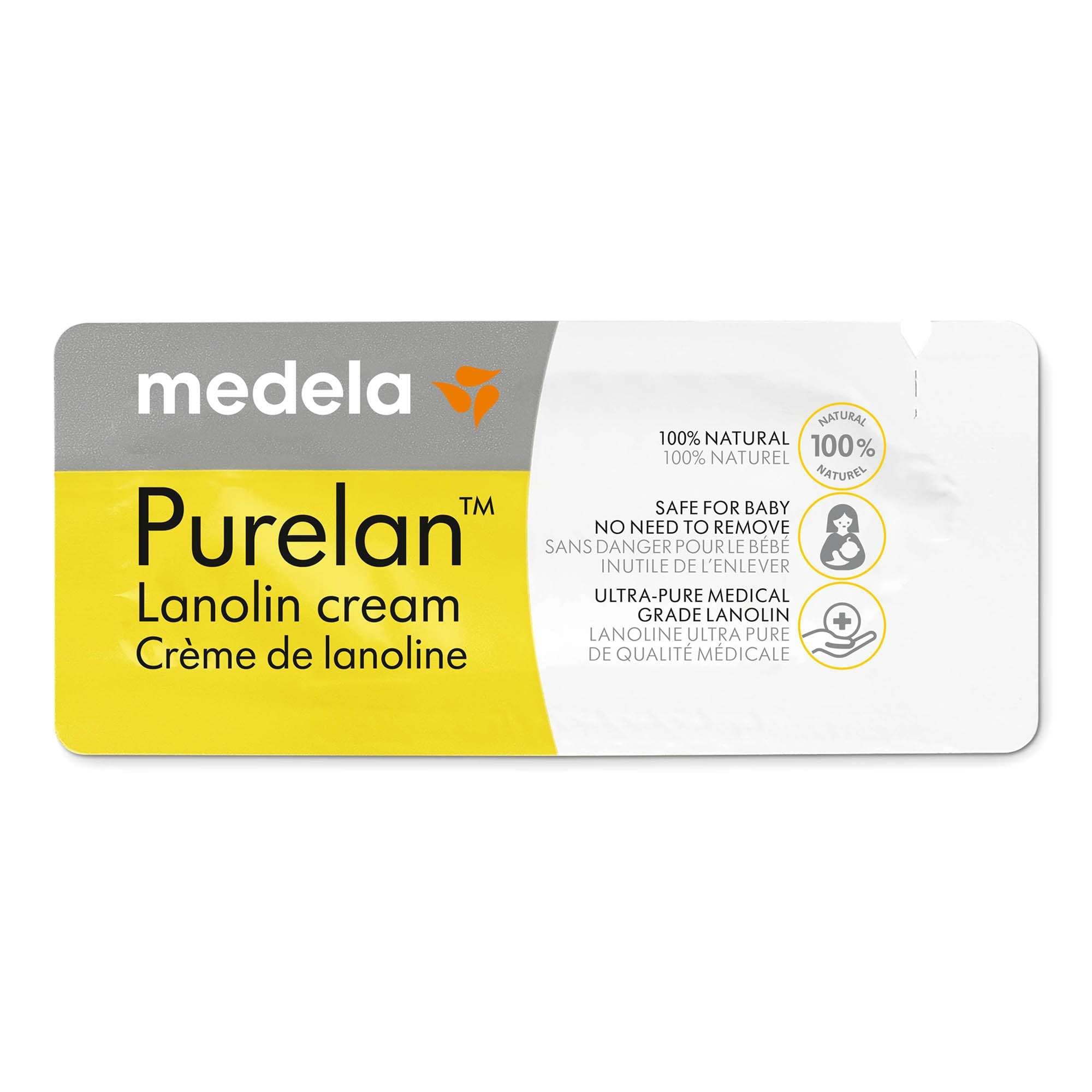 Purelan Hand And Body Moisturizer Cream, 0.4 oz - Box of 500 - Image 1