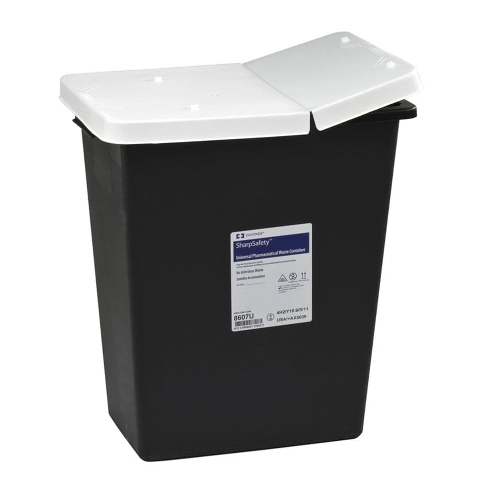 SharpSafety RCRA Waste Container with Gasketed Hinged Lid - Image 2