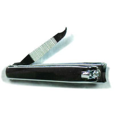 DawnMist Toenail Clippers Thumb Squeeze Lever with file - Image 1