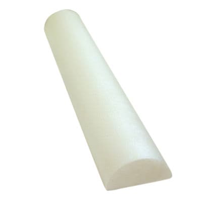 CanDo PE Foam Roller, Half Round, 6 x 36 Inch - Image 1