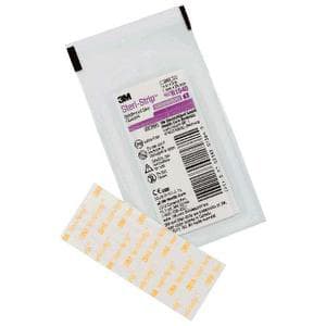 3M Steri-Strip Skin Closure Strip, Reinforced Strip, 1/8 x 3 Inch - Box of 50 - Image 1