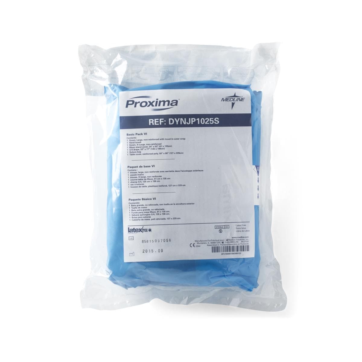 Medline Basic Pack IV with Gowns, Sirus - Case of 5 - Image 2