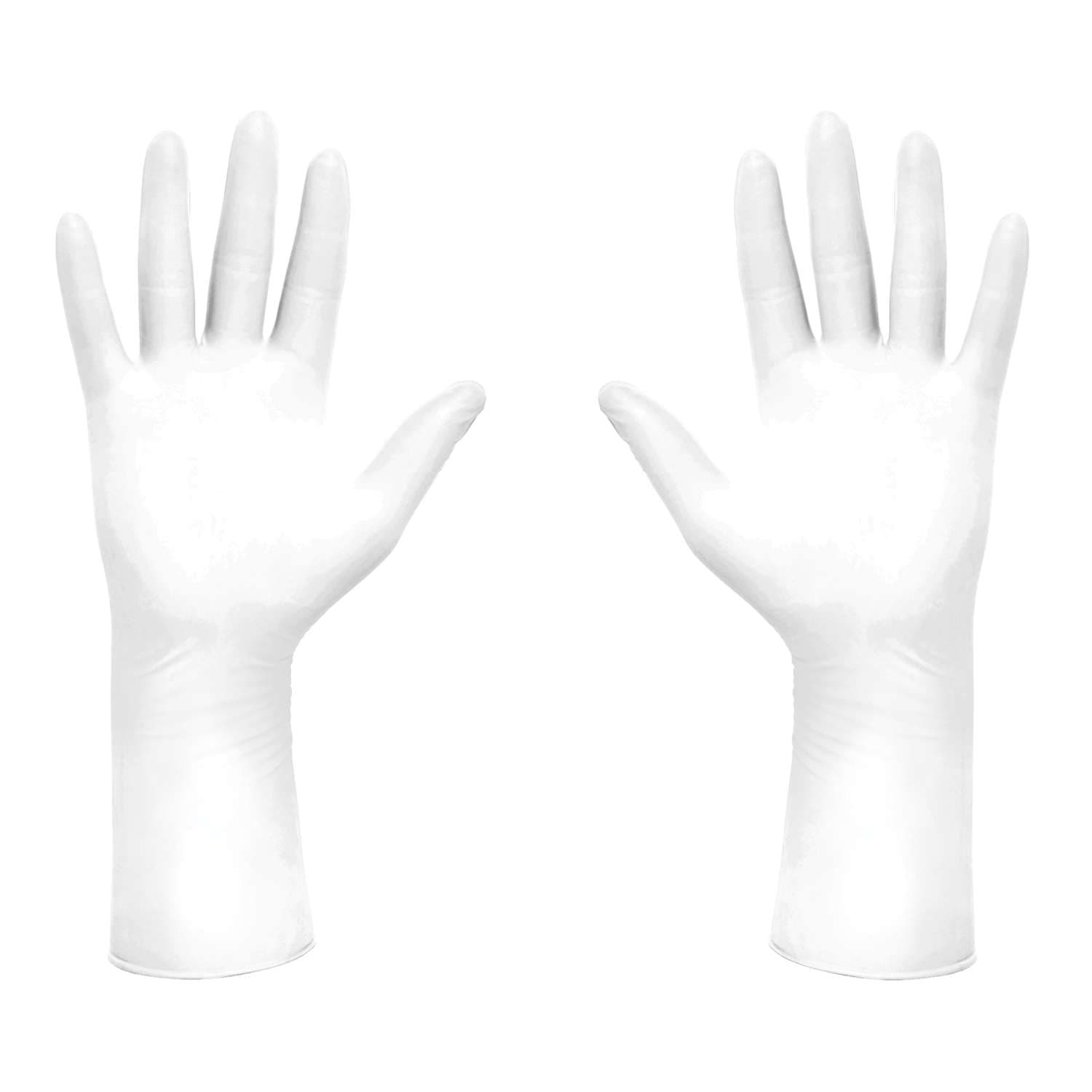 Halyard Purezero HG3 Sterile White Nitrile Gloves, Size 7 - Case of 200 - Image 1