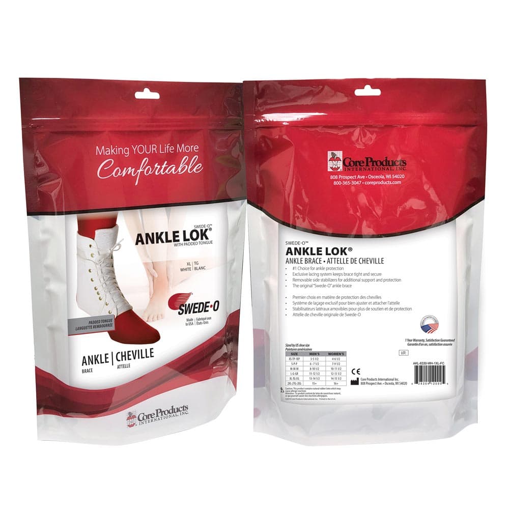 Swede-O Ankle Lok Brace Padded Tongue - Image 6