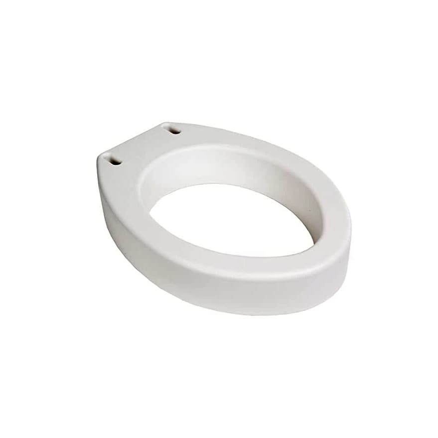 Essential Medical Elongated Toilet Seat Riser - Image 1