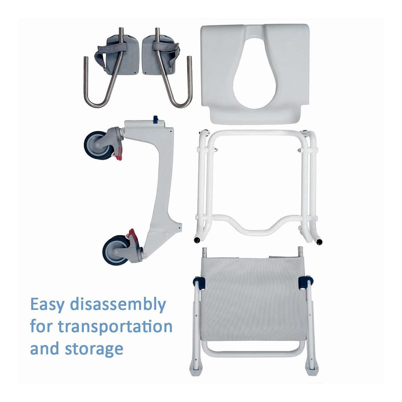 Aquatec Ocean Ergo Shower Commode Chair - Image 5