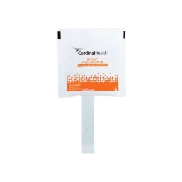Cardinal Instant Infant Heel Warmer, 4 x 4 Inch, One Size Fits Most - Case of 100 - Image 1