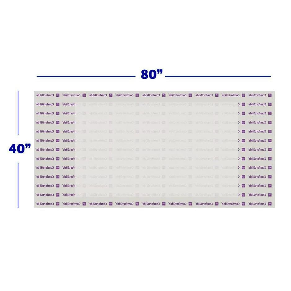 Medline Comfort Glide Drypad Underpads, Extra Large - Case of 40 - Image 1