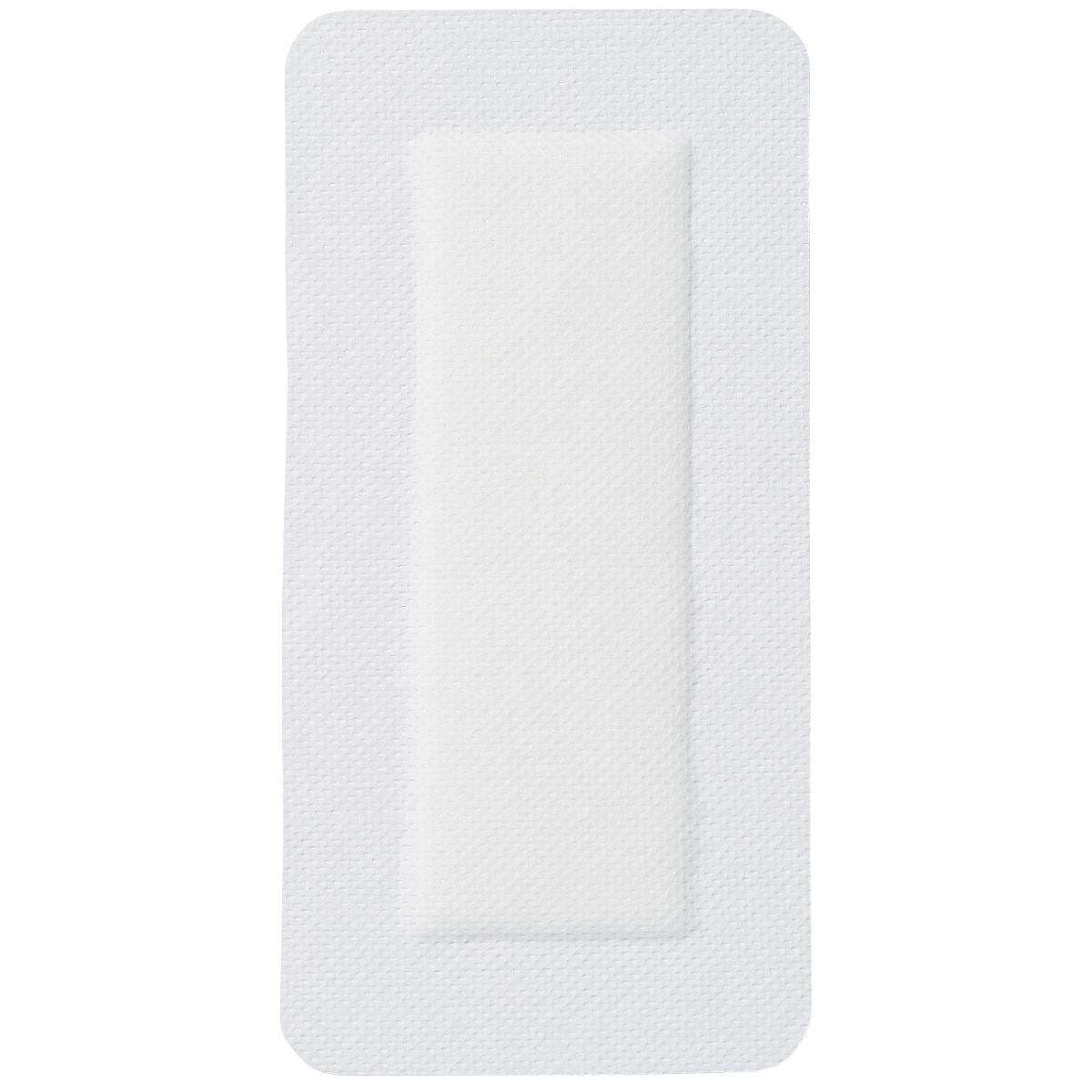 Bordered Gauze Adhesive Island Wound Dressing, 3 x 6 Inch, 1.5 x 4 Inch Pad - Image 1