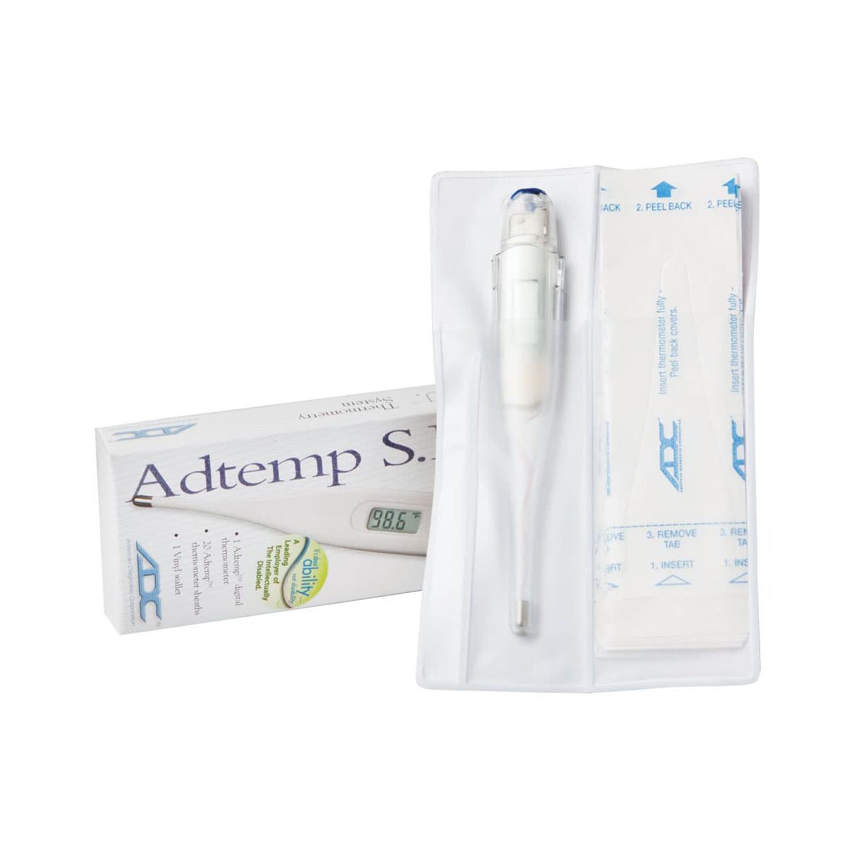 ADC 412 Adtemp 60 Second Digital Thermometer - Package of 20 - Image 4