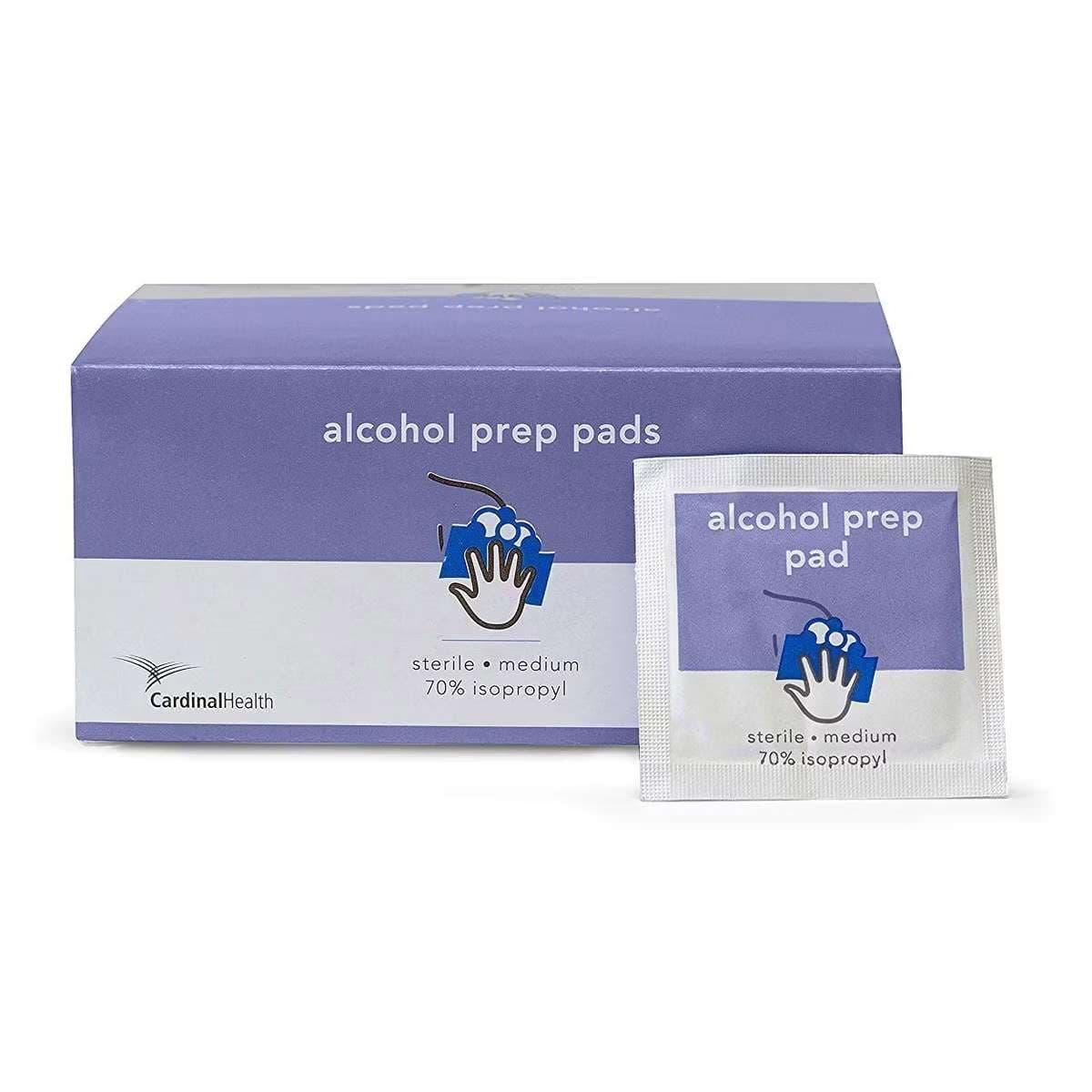 Cardinal Health Alcohol Prep Pad - Case of 4000 - Image 1