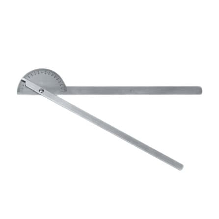Baseline Metal Goniometer, 180 Degree, 14 Inch Leg - Image 1