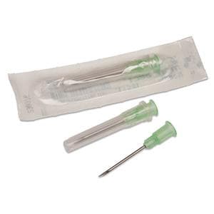 Monoject Soft Pack Syringe with Hypodermic Standard Needle, 1 Inch, 25 Gauge - Box of 100 - Image 1