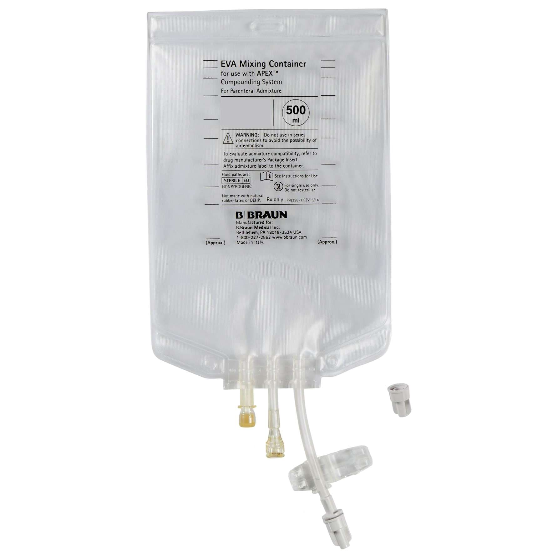 Apex Compounding Bag, 500 ml - Case of 40 - Image 1
