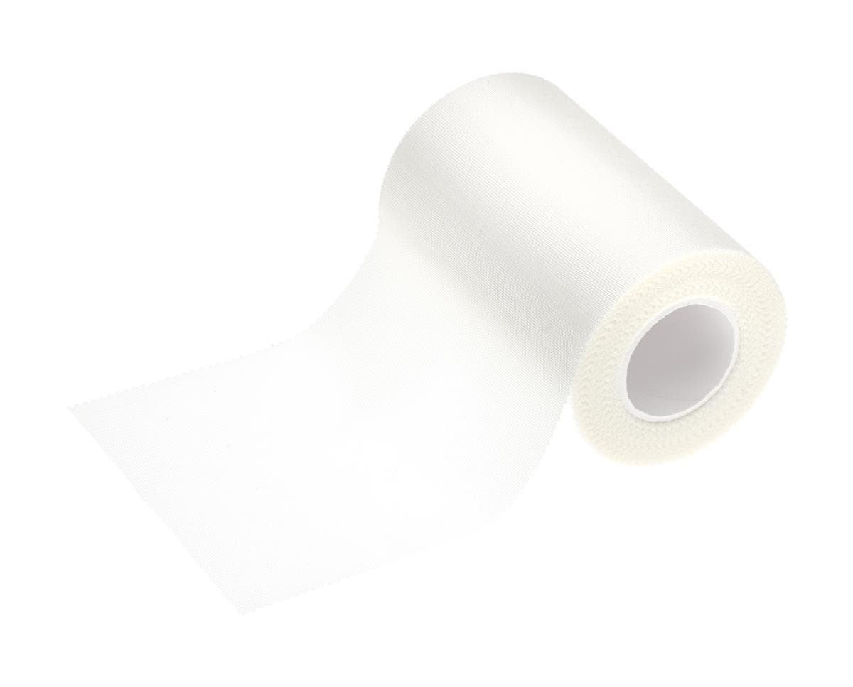 Medline Cloth Silk-Like Adhesive Tape, 3 Inch x 10 Yard - Case of 48 - Image 1