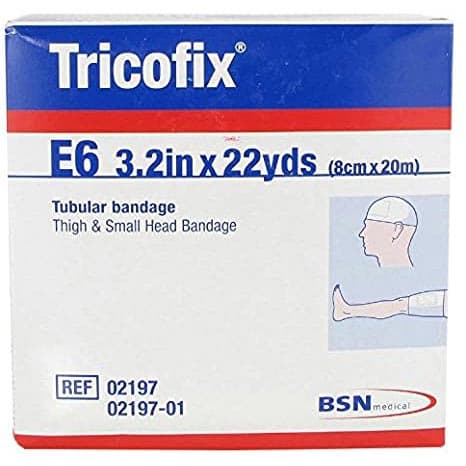 Tricofix Lightweight Absorbent Tubular Bandage, 3.2 Inch x 22 Yard - Case of 10 - Image 1