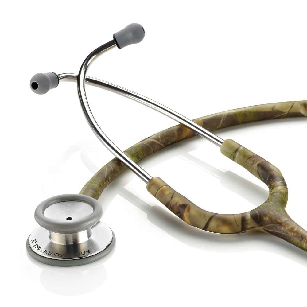 ADC Adscope Clinician Stethoscope, Woodland - Image 1