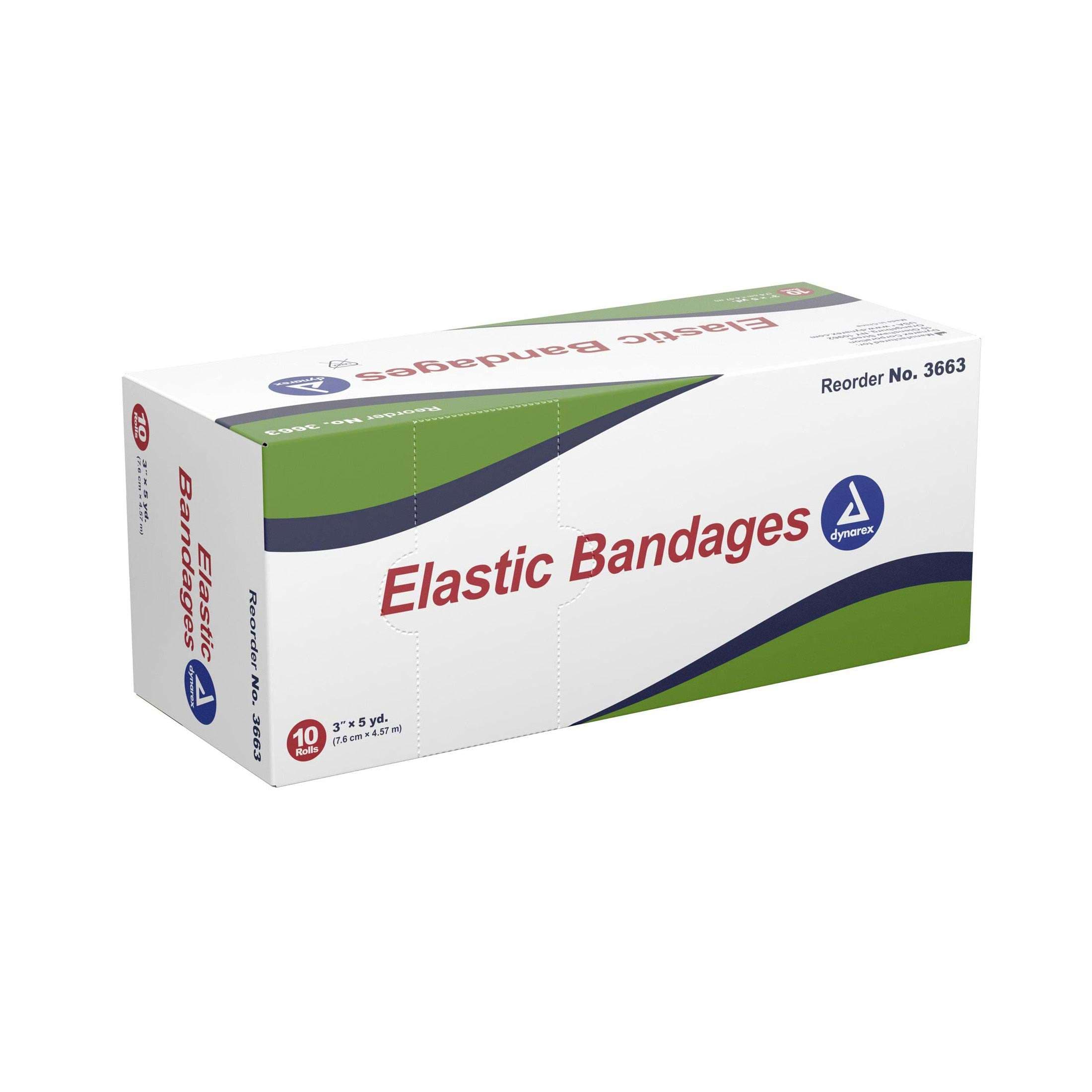 Dynarex Elastic Bandage, 3 Inch x 5 Yard - Image 1