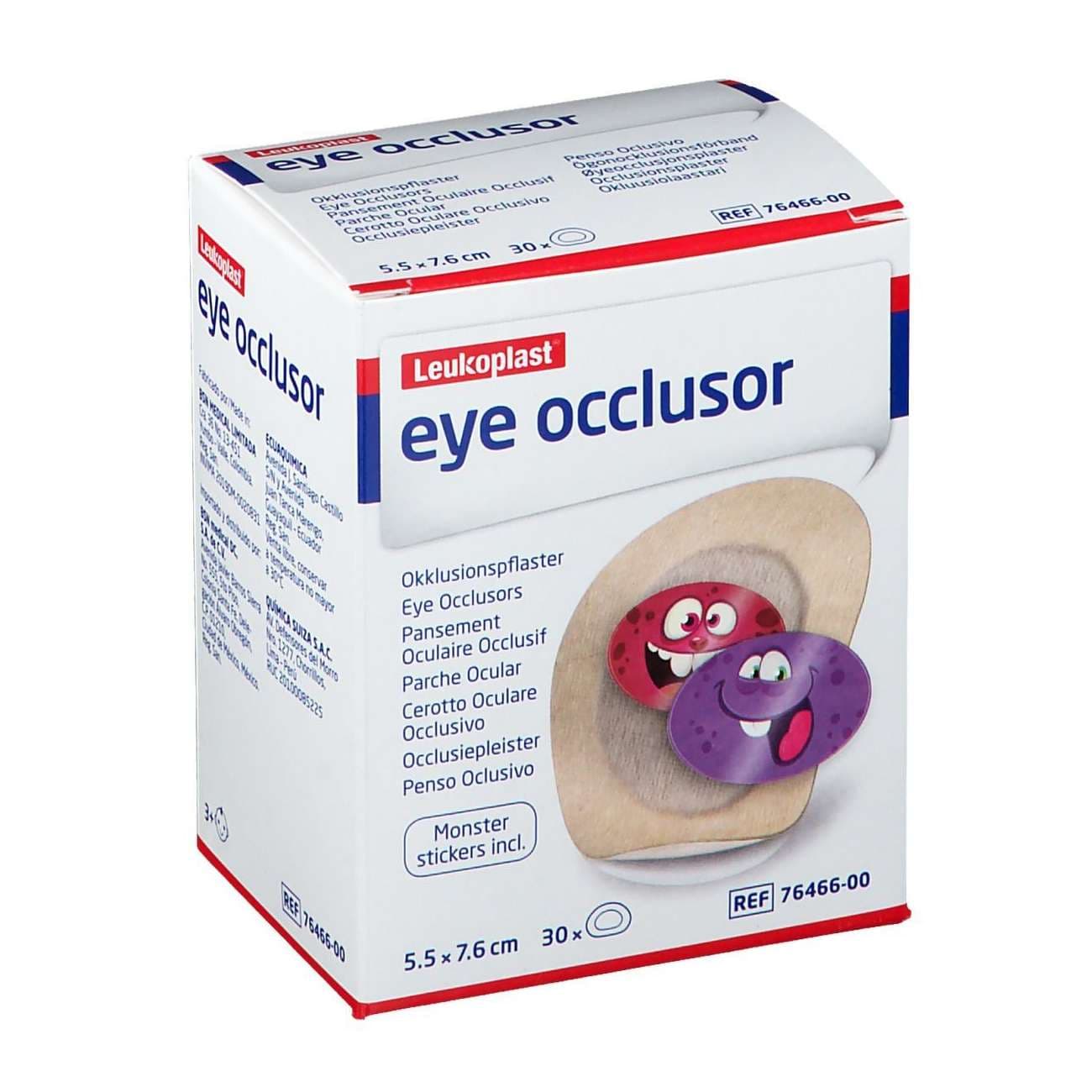 Leukoplast Eye Occlusor, Regular - Box of 30 - Image 1