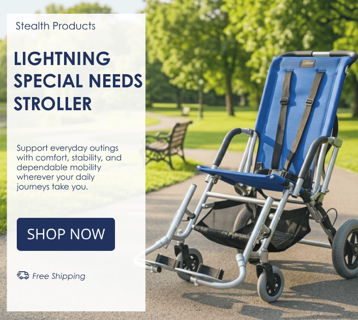 Stealth Lightning Special Needs Stroller