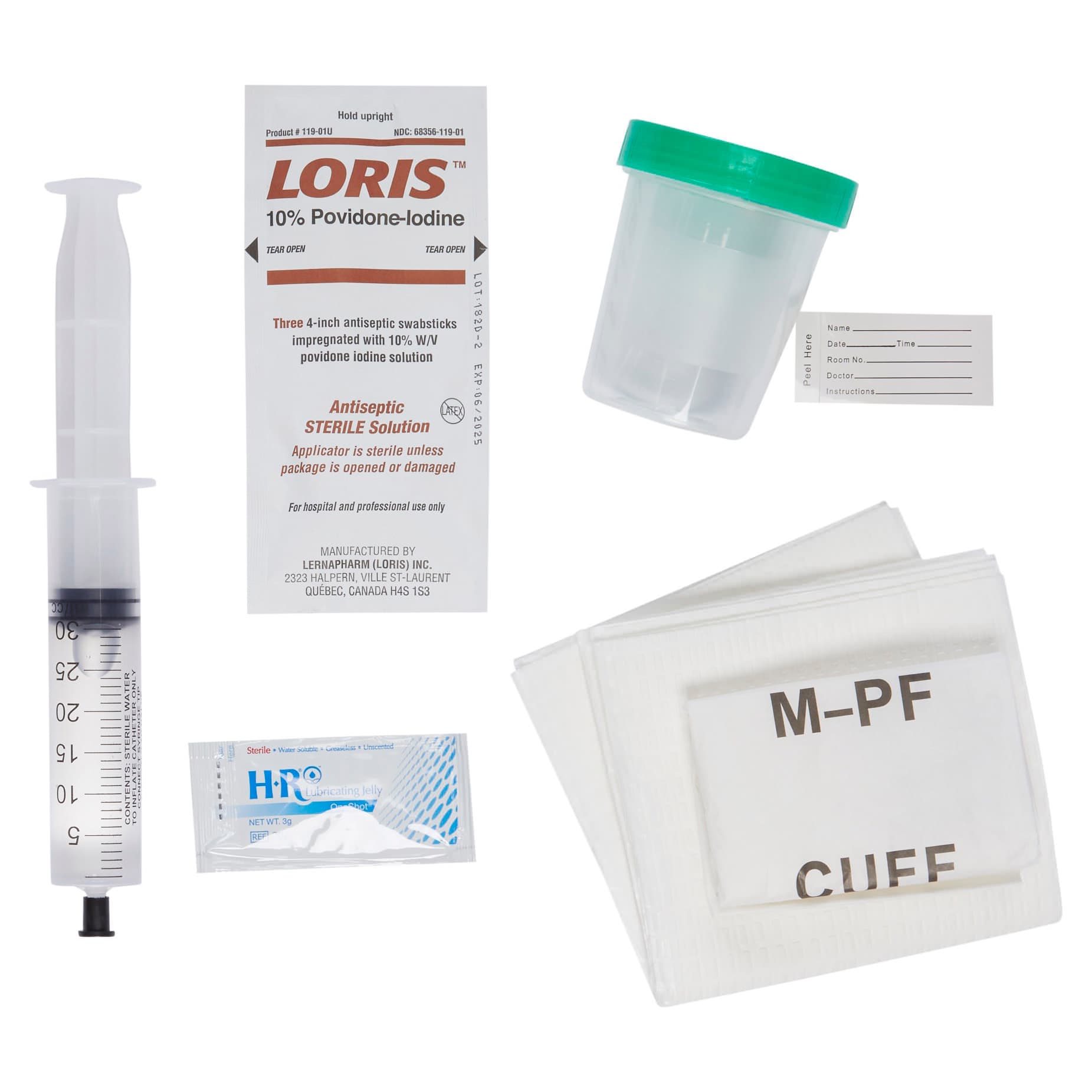 McKesson Indwelling Catheter Tray Without Catheter Sterile Foley