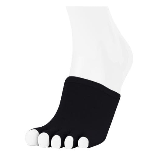 Juzo Soft Compression Seamless Foot Glove 20-30 mmHg, Black, Medium - Image 1