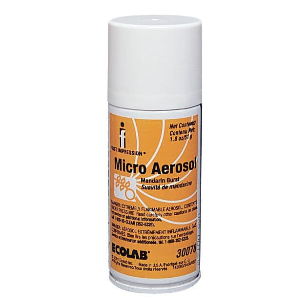 Ecolab First Impression Micro Aerosol Mandarin Burst Liquid Air Freshener 1.8 oz. - Each - Image 1