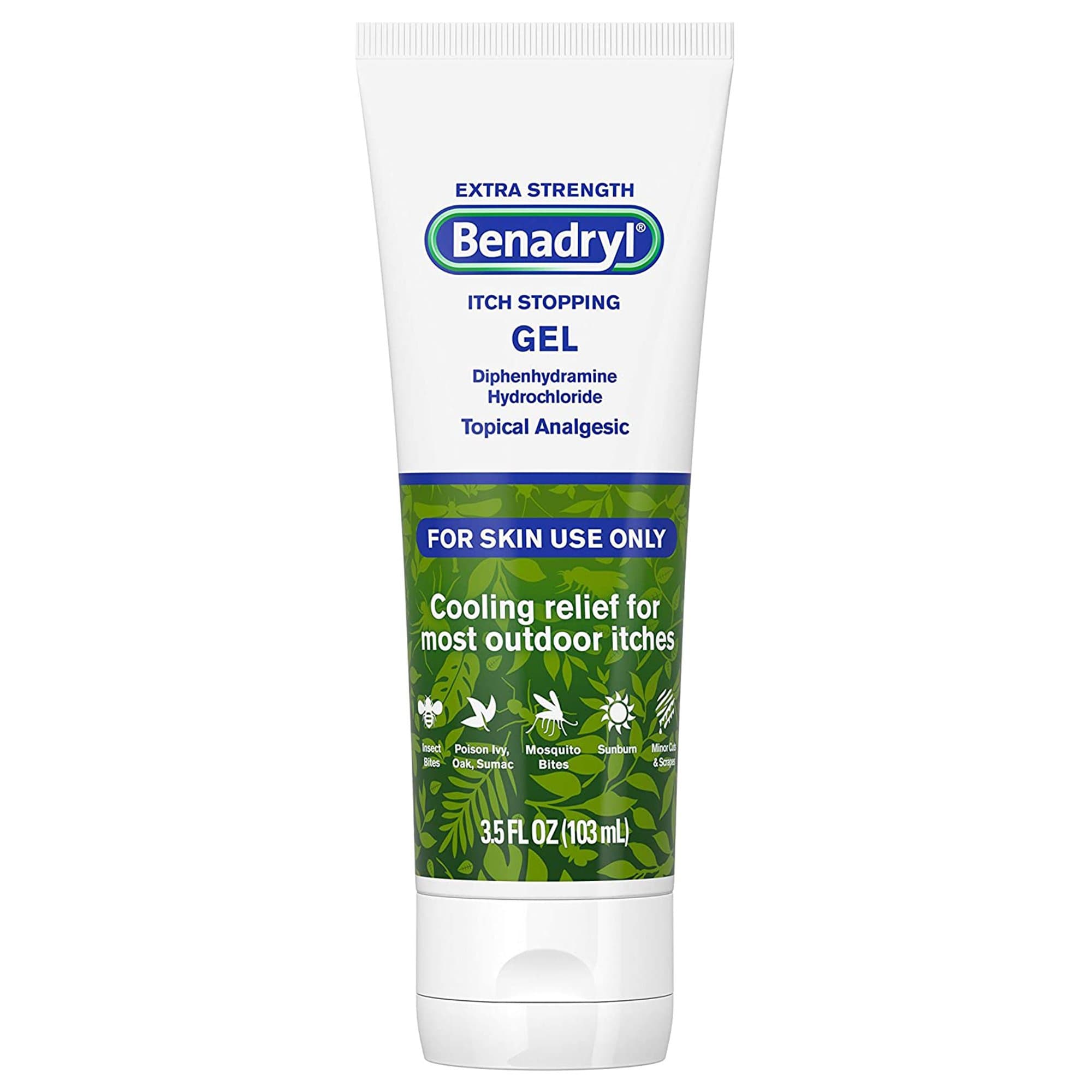 Benadryl Itch Relief Gel, 3.5 oz