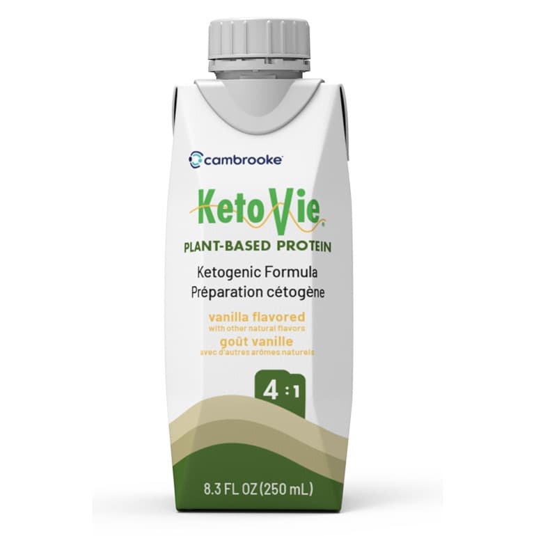 KetoVie 4:1 Plant-Based Protein Oral Supplement, Vanilla Flavor, 8.3 oz - Each - Image 1