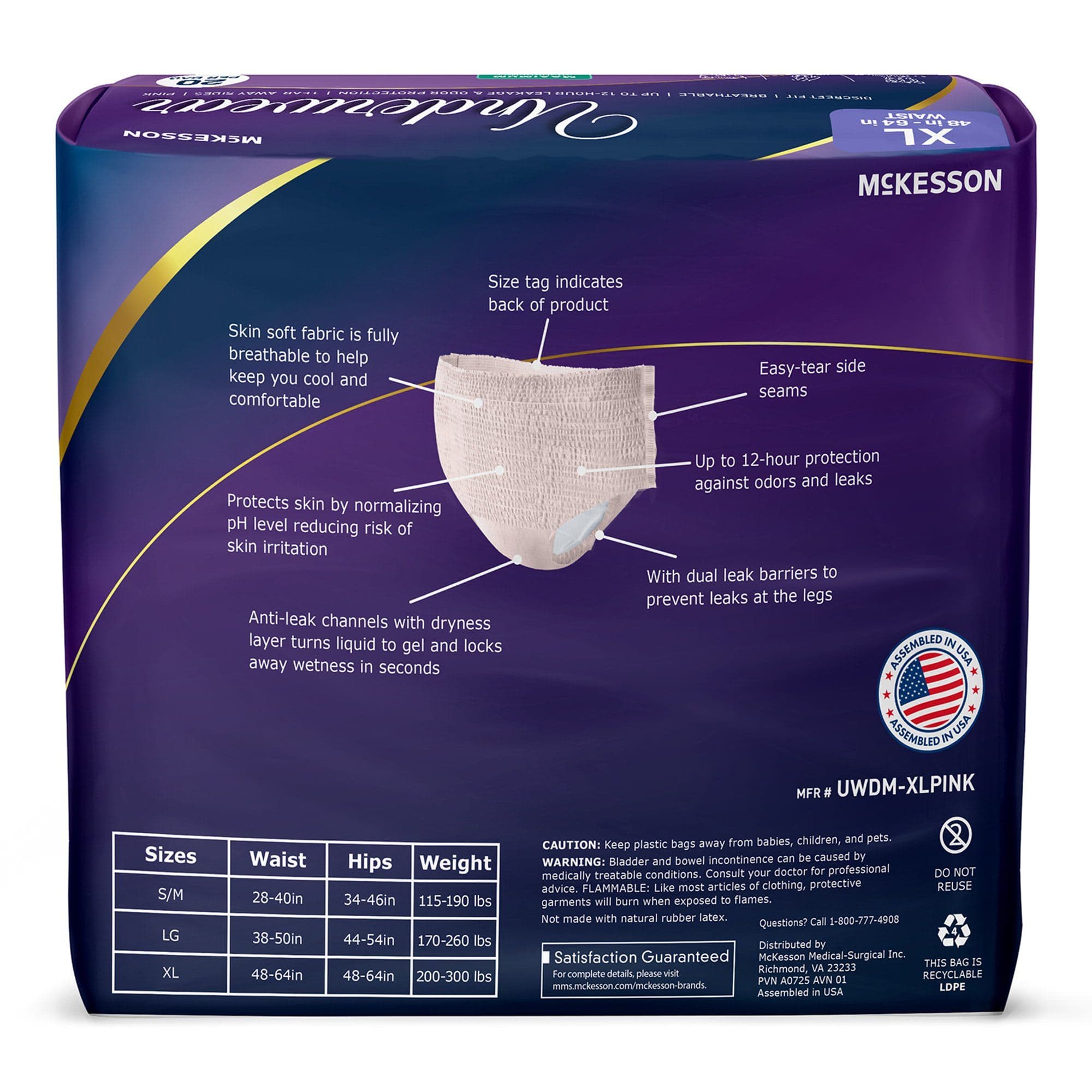 McKesson Premium Discreet Maximum Absorbency Underwear - Image 5