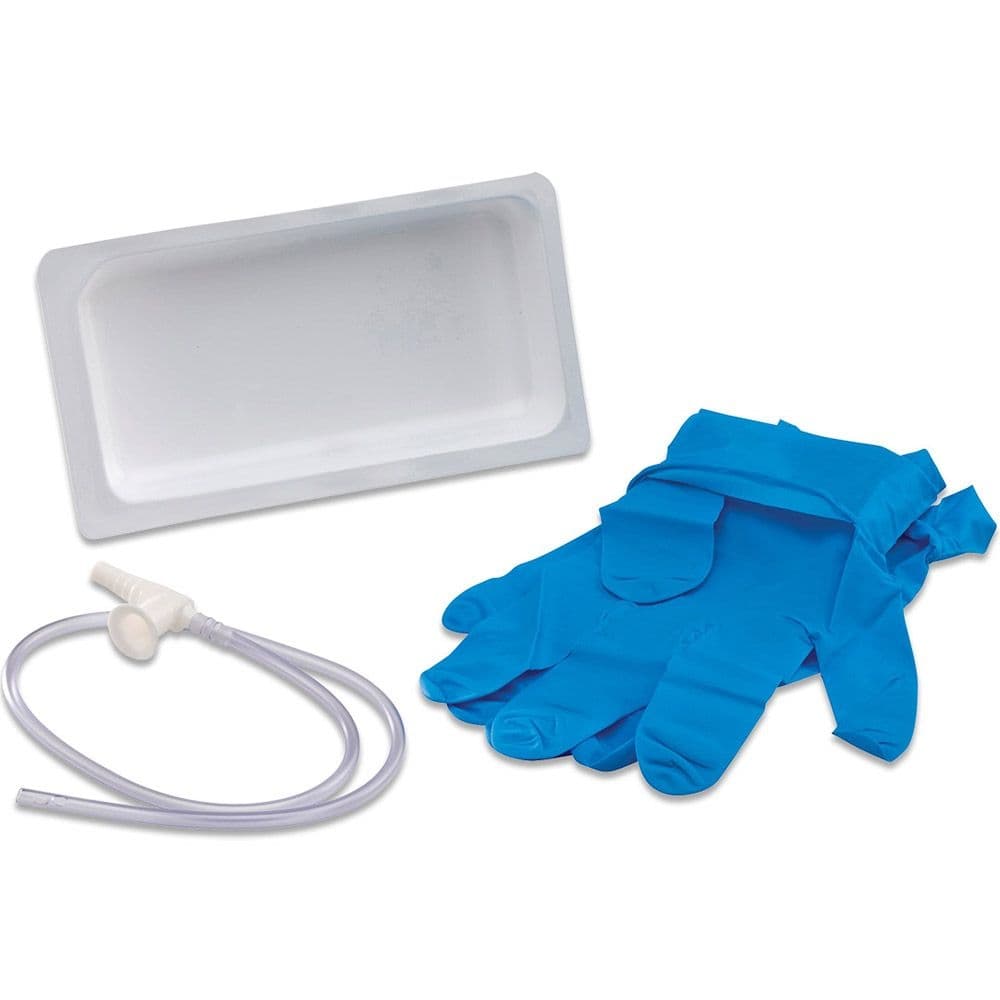Argyle Suction Catheter Kit with Safe-T-Vac Valve, 12 fr - Case of 50 - Image 1