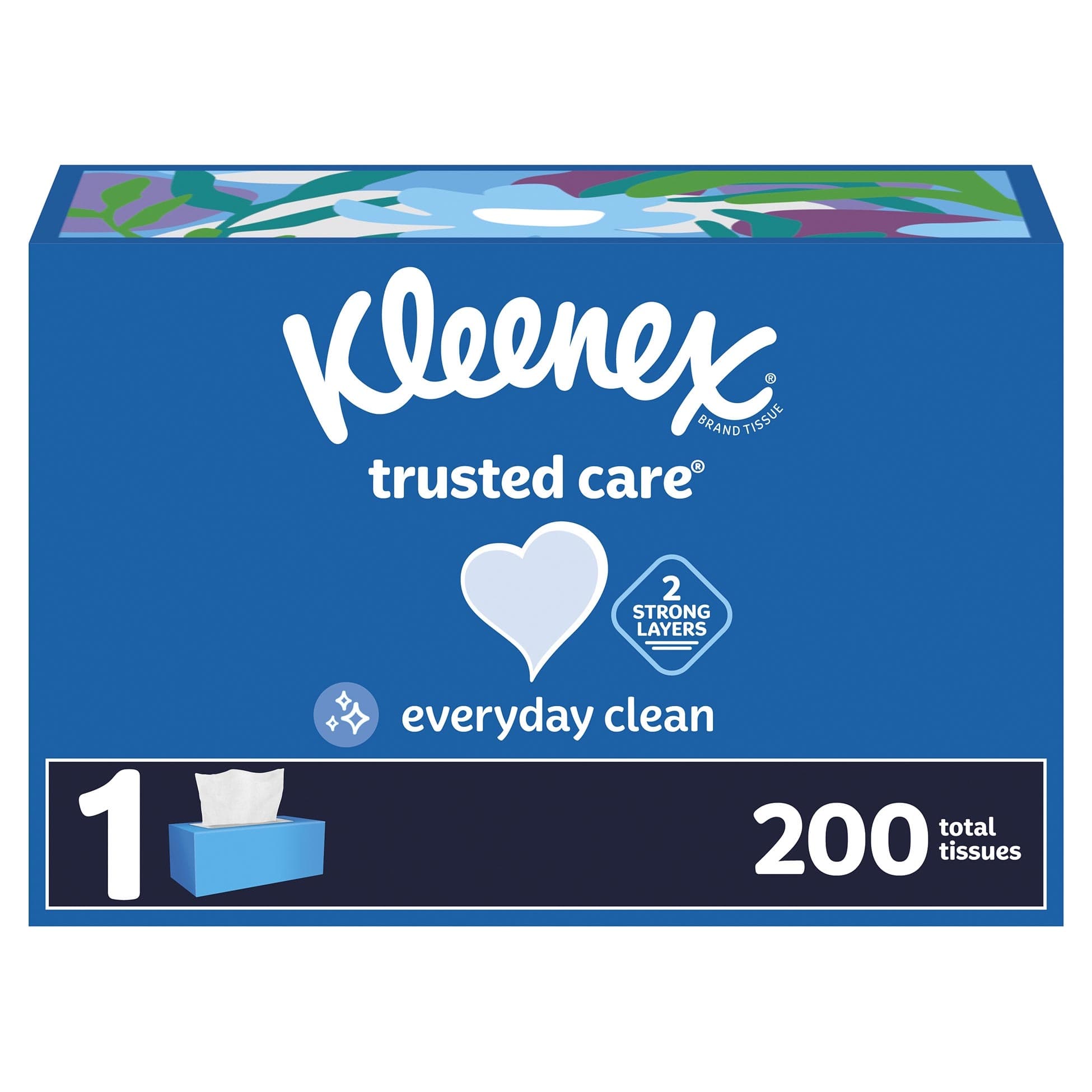 Kleenex Family Size 2-Ply Facial Tissue - Case of 3600 - Image 1
