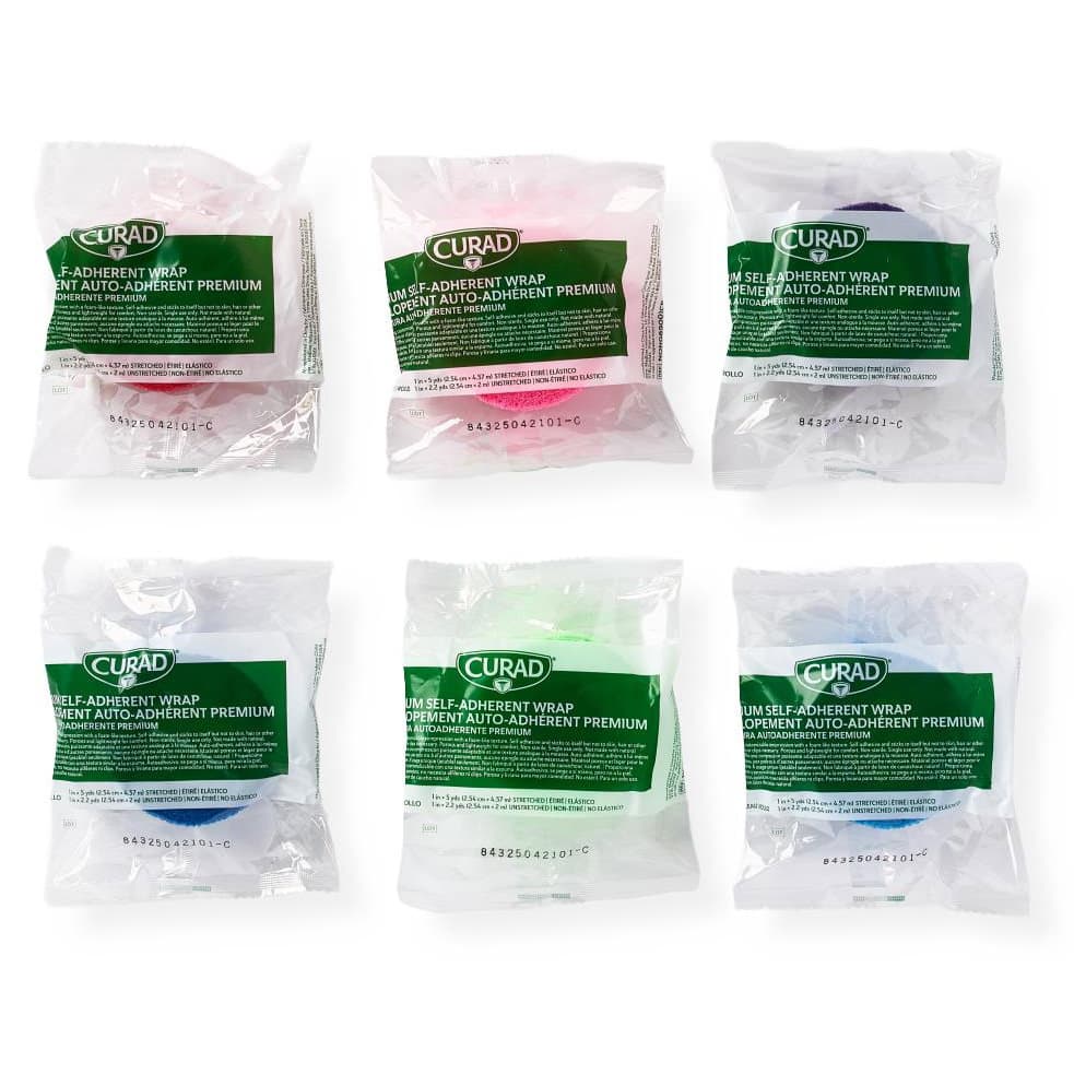Medline CURAD CP Premium Self Adherent Wrap, Multiple Colors - Image 3
