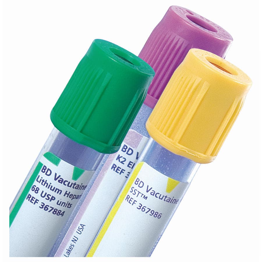 BD Vacutainer Sodium Heparin Tubes with Hemogard Closure