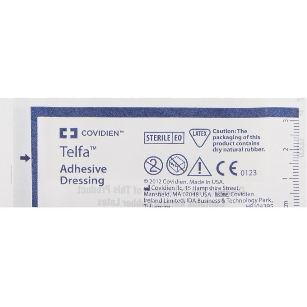 TelfaOuchless Adhesive Dressing, 3 x 4 Inch - Image 1