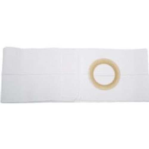 Nu-Hope Nu-Form 6" Ostomy Support Belt Without Prolapse Flap, 4" White, Large - Image 1