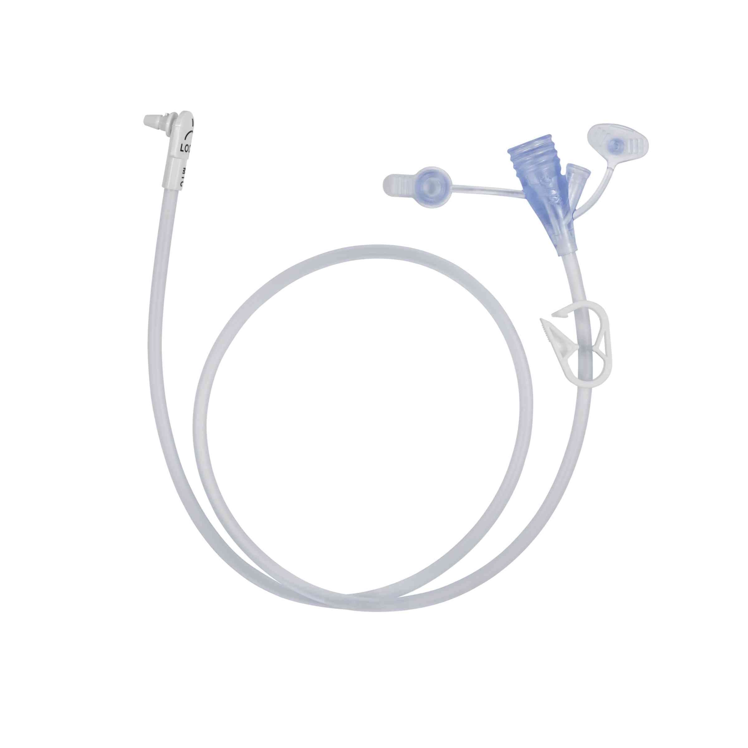 Mic-Key Extension Set for MIC-KEY Gastrostomy Feeding Tube, 24" - Case of 5 - Image 1