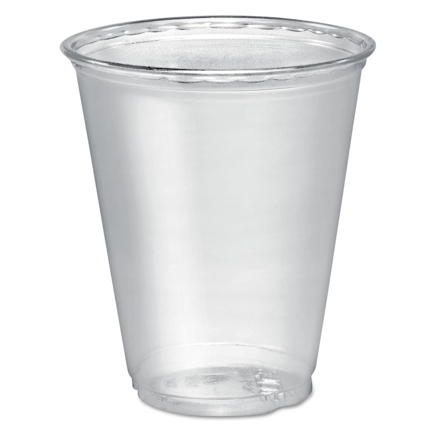 Solo Ultra Clear Drinking Cup Without Graduations Without Handle, 7 oz. - Sleeve of 50 - Image 1