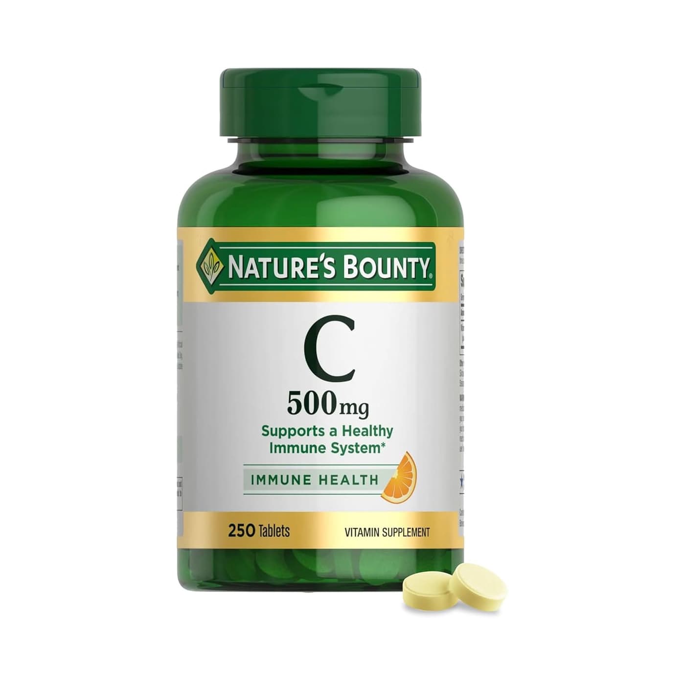 Nature's Bounty Vitamin C, 500mg - Bottle of 250 - Image 1